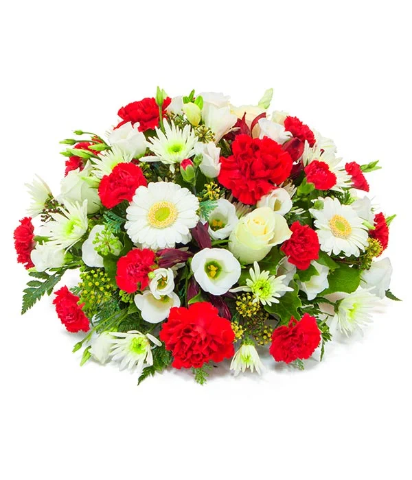 Red & White Posy