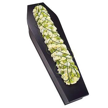 White Casket Bar bromleys funeral